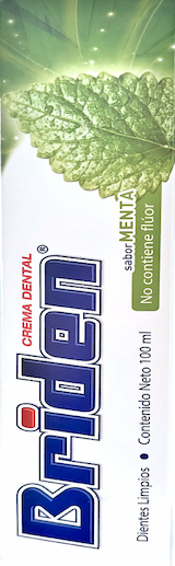 Pasta de Dientes Briden — Producto de salud dental